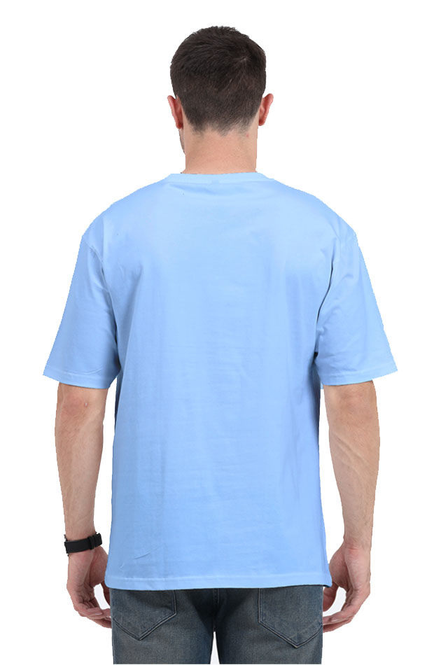 Oversized Classic TShirt Baby Blue Designer Zone